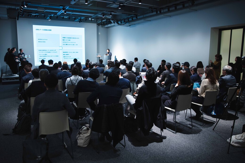 「ビジネス×アート」の最前線を解剖する TOKYO CANAL LINKS 2019 ～ART FOR THE PEOPLE～#2のトークセッションの様子